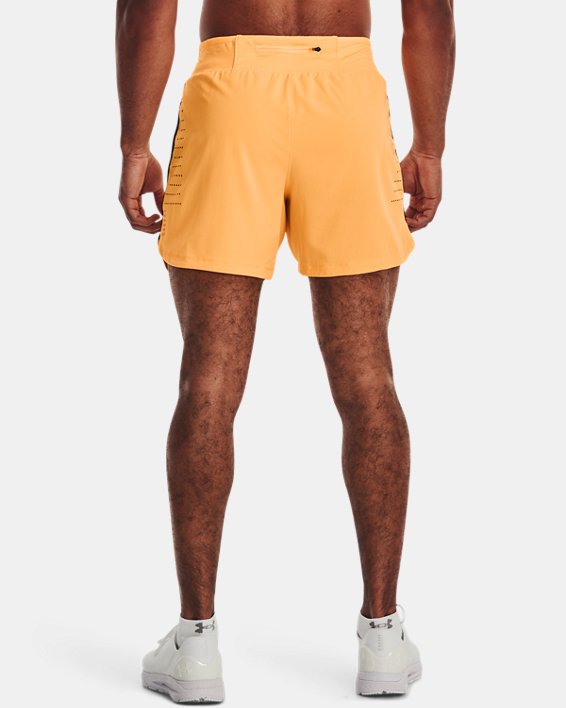 Men's UA Speedpocket 5'' Shorts, Orange, pdpMainDesktop image number 1